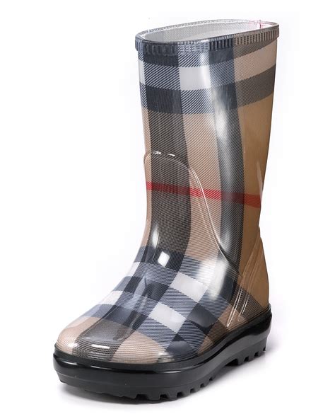 kids burberry rain boots